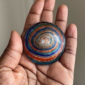 Boho  Spiral Pendant